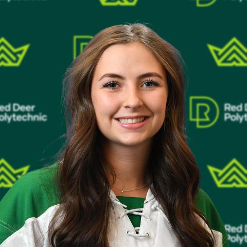 Smiling headshot of Avery Lajeunesse in her RDP hockey jersey
